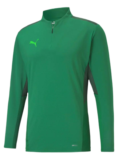 Sweatshirt Puma teamCUP 1/4 Zip Sweatshirt Grön | 65672805