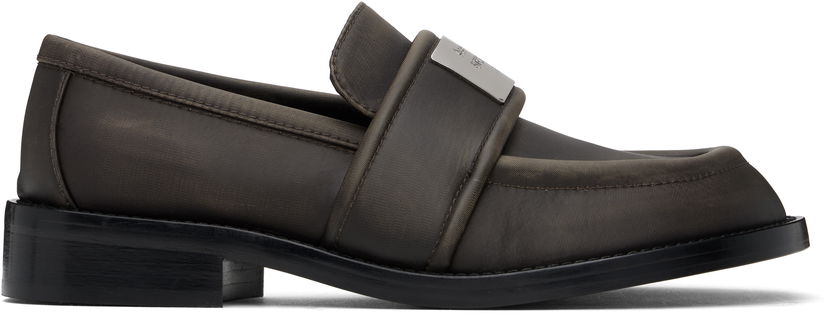 Kläder Acne Studios Acne Studios Nylon Loafers Brun | AD0787-