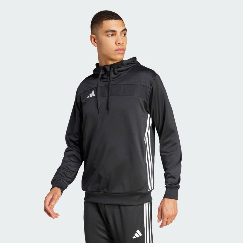 Sweatshirt adidas Performance Tiro 25 Essentials Hoodie Svart | JC5460