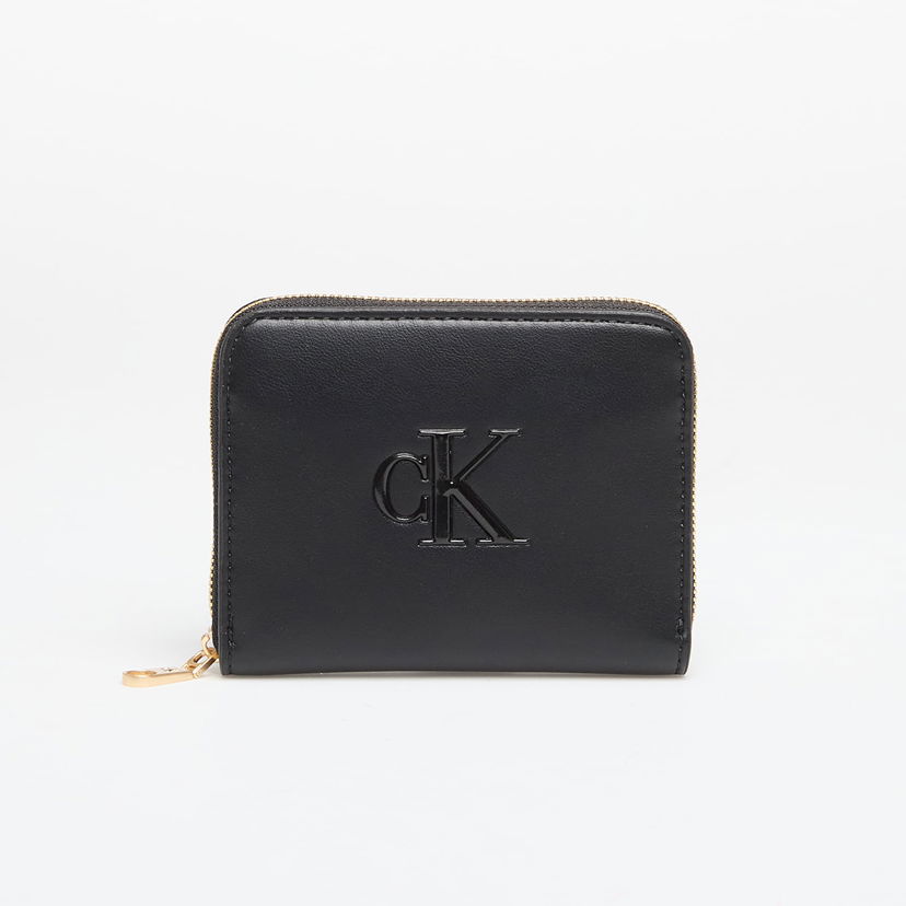Plånbok CALVIN KLEIN Calvin Klein Bold CK Medium Zip Around Wallet Svart | LV04F1026G UB1