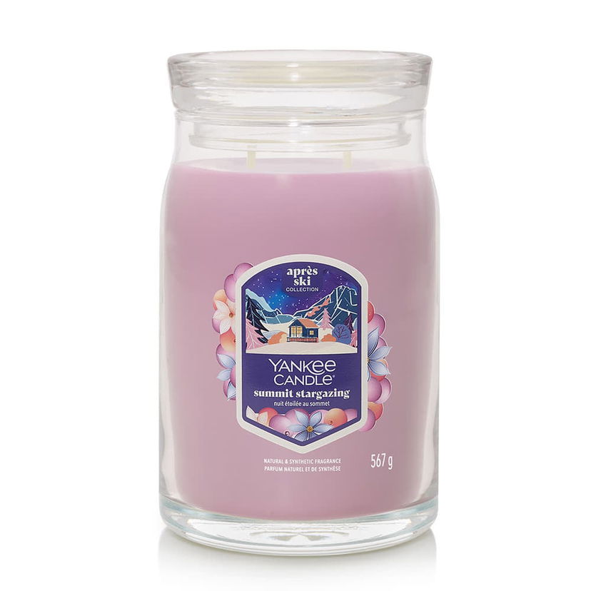 Ljus Yankee Candle Après Ski Collection Signature Large Jar 2 Wicks Summit Stargazing Purpur | 43495