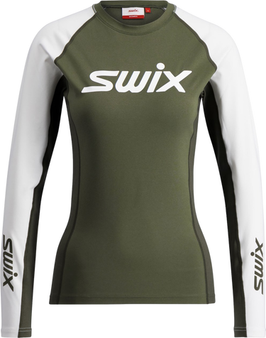 T-shirt SWIX Swix RaceX Dry Long Sleeve Shirt Grön | 10098-23-48105, 0