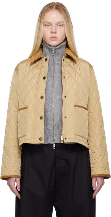 Jacka Burberry Burberry Oldham Quilted Nylon Jacket Beige | 8113834, 0