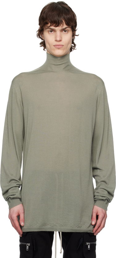 Sweater Rick Owens Rick Owens Hollywood Oversized Turtleneck Grön | RU01E5626 WS, 0