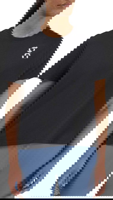 T-shirt On Running Tee Logo Svart | 271-00607, 0