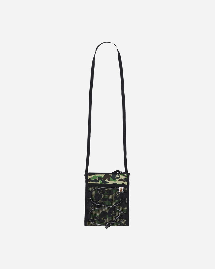 Axelväska BAPE Bungee Cord Pouch Grön | 1G20182016 GREEN