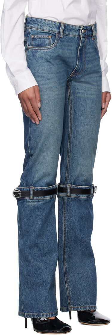 Jeans Coperni Coperni Hybrid Jeans with Straps Blå | COPP32F2014, 1
