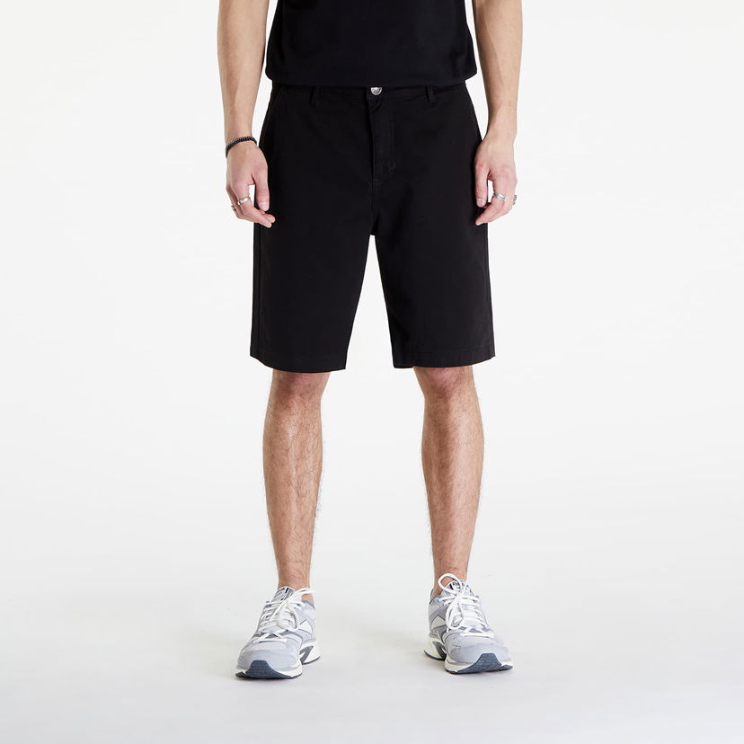 Shorts Urban Classics Organic Skater Chino Shorts Black Svart | TB6615-00007