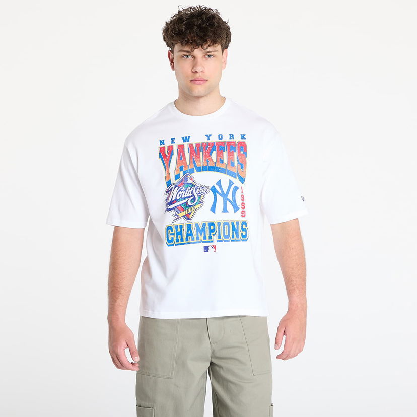 T-shirt New Era New Era New York Yankees World Series Oversized Tee Vit | 60667817