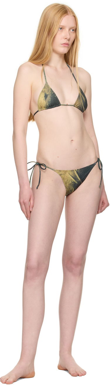 Badkläder Jean Paul Gaultier Jean Paul Gaultier Water Body Print Bikini Grön | 25/03-W-BS030-J010P-4812, 3