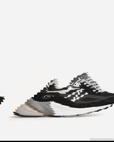Sneakers och skor New Balance 990v6 MiUSA Black Grey White (Women's) Svart | W990BK6, 2