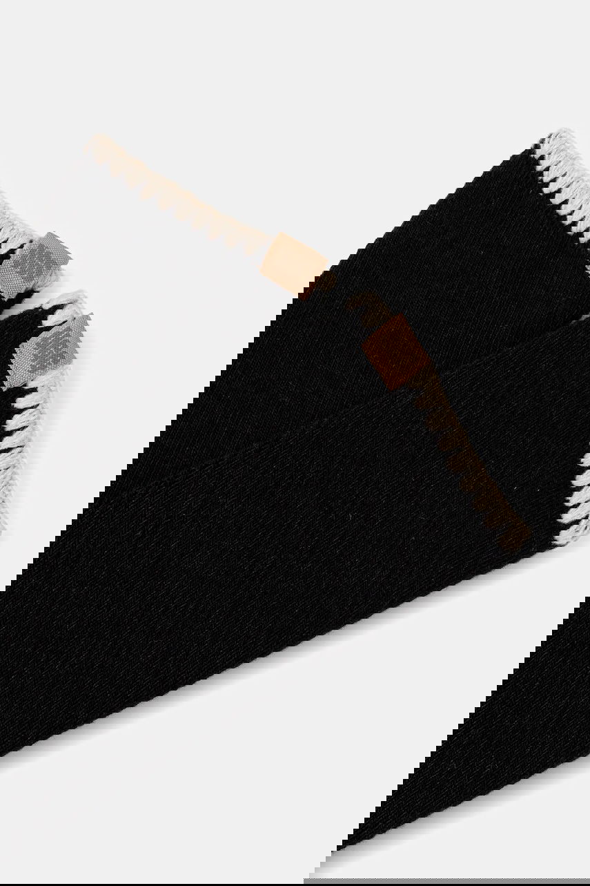 Strumpor UGG MARLENY Wool Blend Scalloped Trim Socks Svart | 1163870, 1