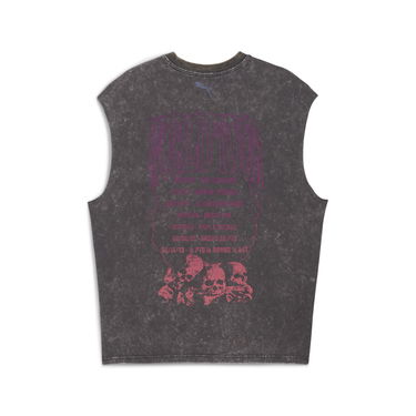 Linne Puma LaMelo World Tour-nament Cut Off T-Shirt Grå | 632428_01, 4