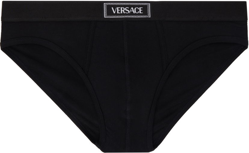 Boxare Versace Vintage Logo Briefs Svart | 1014036_1A09984