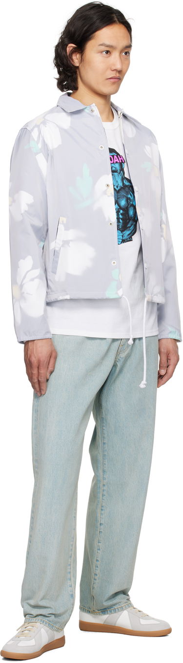 Vindjacka Noah Noah Outrigger Floral Print Jacket Grå | OW087SS25MUL, 3