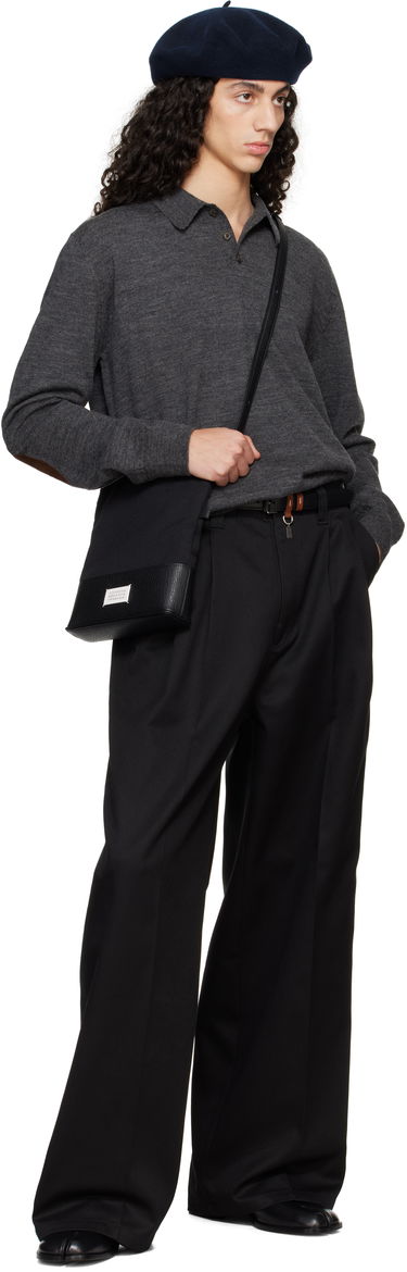 Sweater Maison Margiela Maison Margiela Wool Polo Grå | S50GL0061 M13098, 3