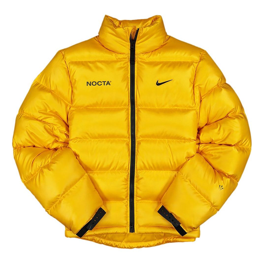 Bomberjacka Nike Drake NOCTA Stand Collar Down Jacket Gul | DA3997-739, 0