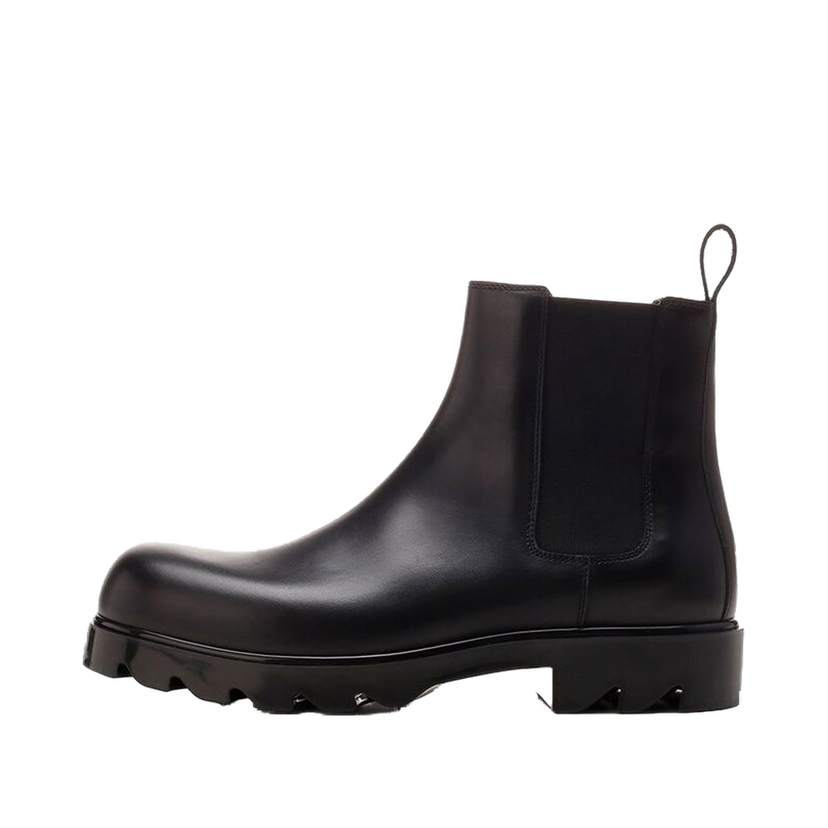 Sneakers och skor Bottega Veneta Strut Leather Chelsea Boots Svart | 679488V1AO01000