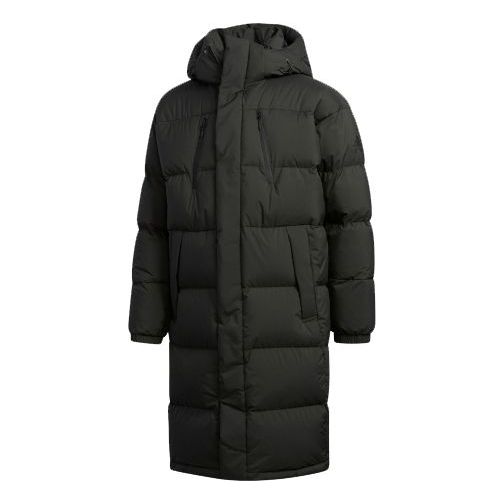 Parkas adidas Originals Puffy Long Down Hooded Jacket Svart | EH4008