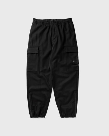 Cargo byxor Stone Island Fleece Cargo Trousers with Elastic Waist and Zipped Cuffs Svart | K2S153100021S0F24.V0029, 0