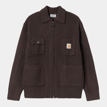 Jacka Carhartt WIP Carhartt WIP Chore Knit Jacket Brun | I035399_9, 0