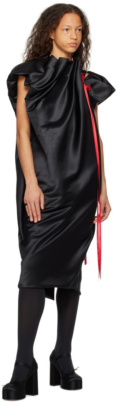 Ringa Simone Rocha Simone Rocha Daisy Solo Ring Svart | RING9 0903, 2