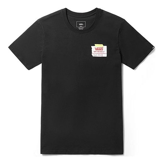 T-shirt Vans DIY Drop Short Sleeve T-Shirt Svart | VN0A3ZN5BLK, 0