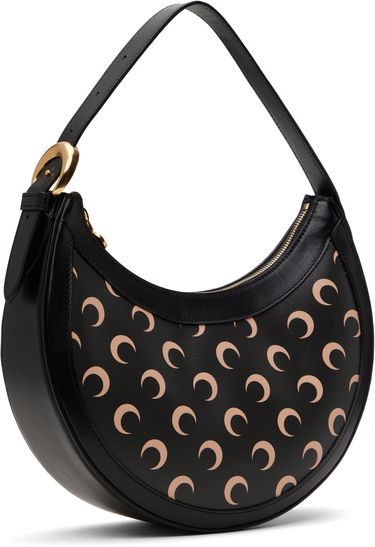 Handväska Marine Serre Marine Serre Moon Canvas Eclips Bag Svart | WBA020A RWOV0030, 1