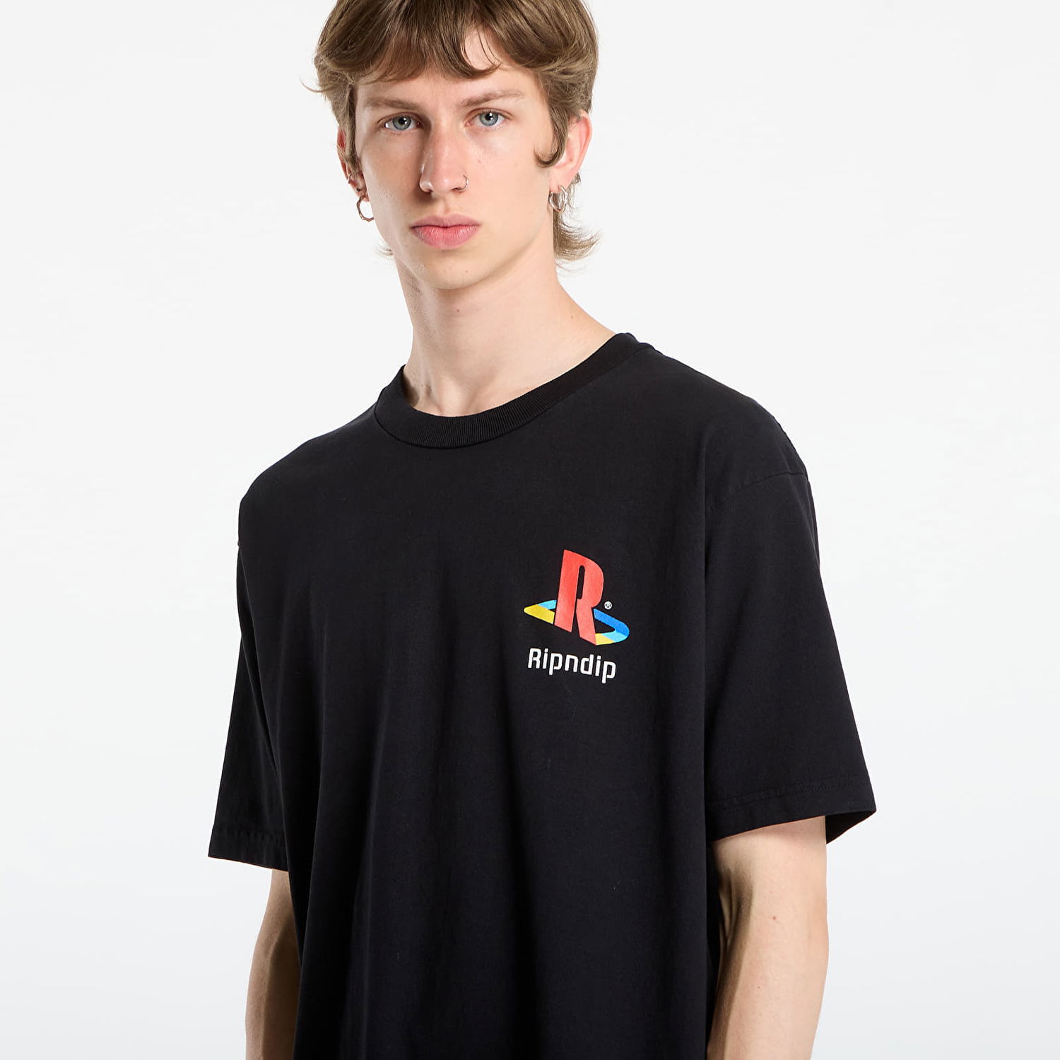 T-shirt RIPNDIP RIPNDIP Nermii T-Shirt Svart | RNDFALL25126, 1