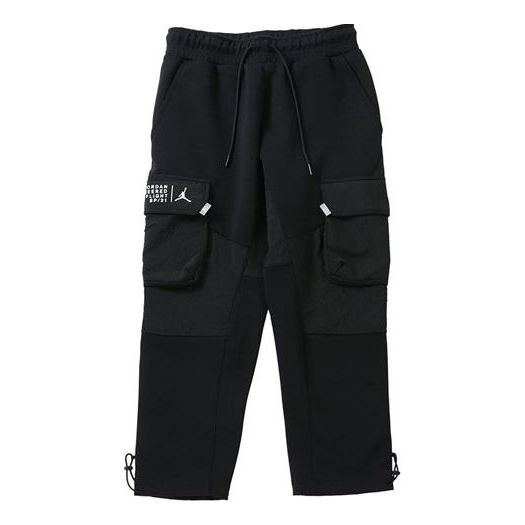 Cargo byxor Jordan Jordan 23 Engineered Knit Cargo Pants Svart | CZ8275-010