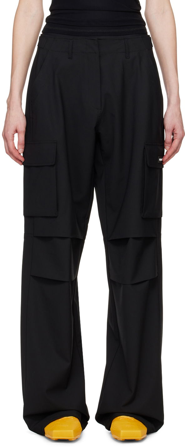 Cargo byxor Coperni Tailored Cargo Pants Svart | COPP40106C
