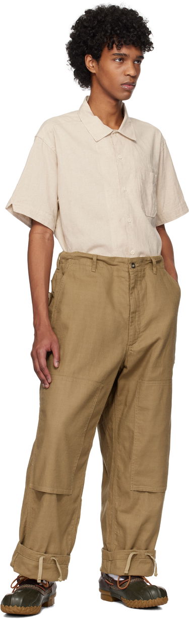 Cargo byxor Engineered Garments Engineered Garments Painter Trousers Brun | 25S1F005, 3
