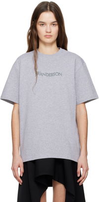 JW Anderson Flocked Logo T-Shirt