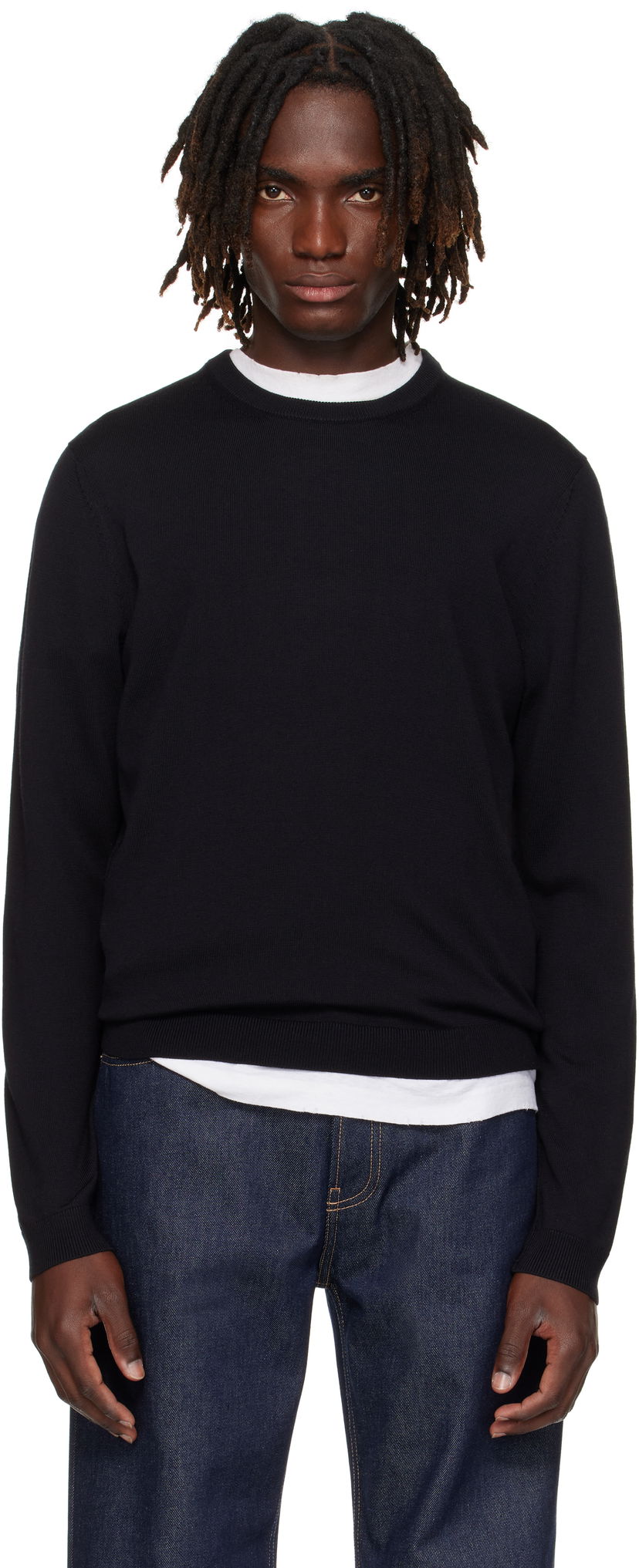 Sweater Acne Studios Acne Studios Wool Sweater Svart | B60364-