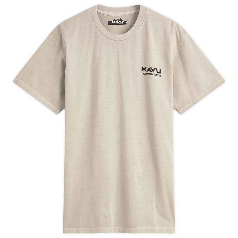 T-shirt KAVU PNW Wild Life T-Shirt Beige | 8134-1711