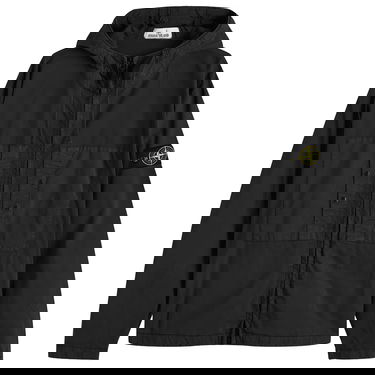 Vindjacka Stone Island Stone Island Supima Cotton Twill Stretch-TC Hooded Jacket, Size Large Svart | K1S154100091-V0029, 1