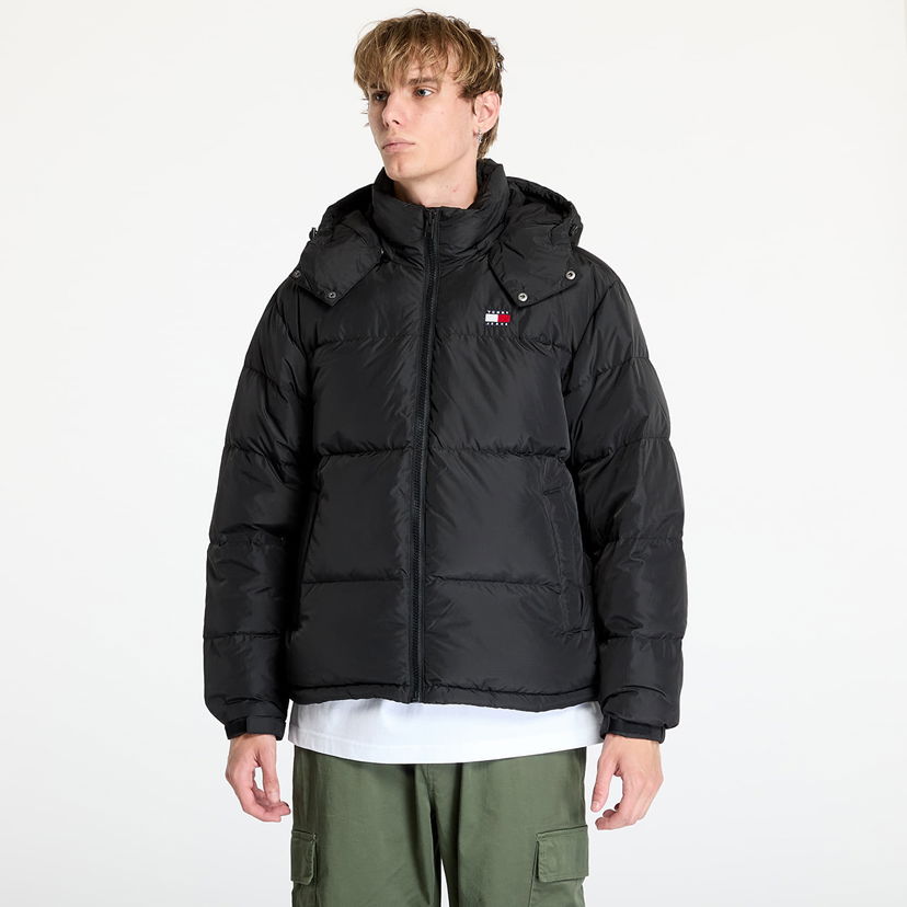 Pufferjacka Tommy Hilfiger Alaska Puffer Jacket Black Svart | DM0DM19537 BDS