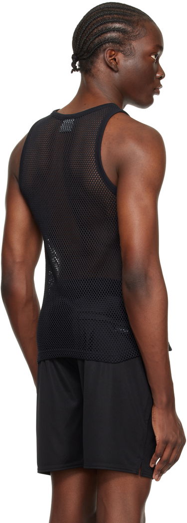 Linne Courrèges Courrèges Mesh Tank Top Svart | 124JDE011JS0119, 2