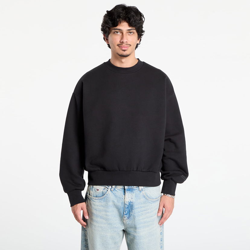 Sweatshirt Fear of God Fear of God Essentials Classic Crew Neck Sweatshirt Svart | 192SP252040F-861
