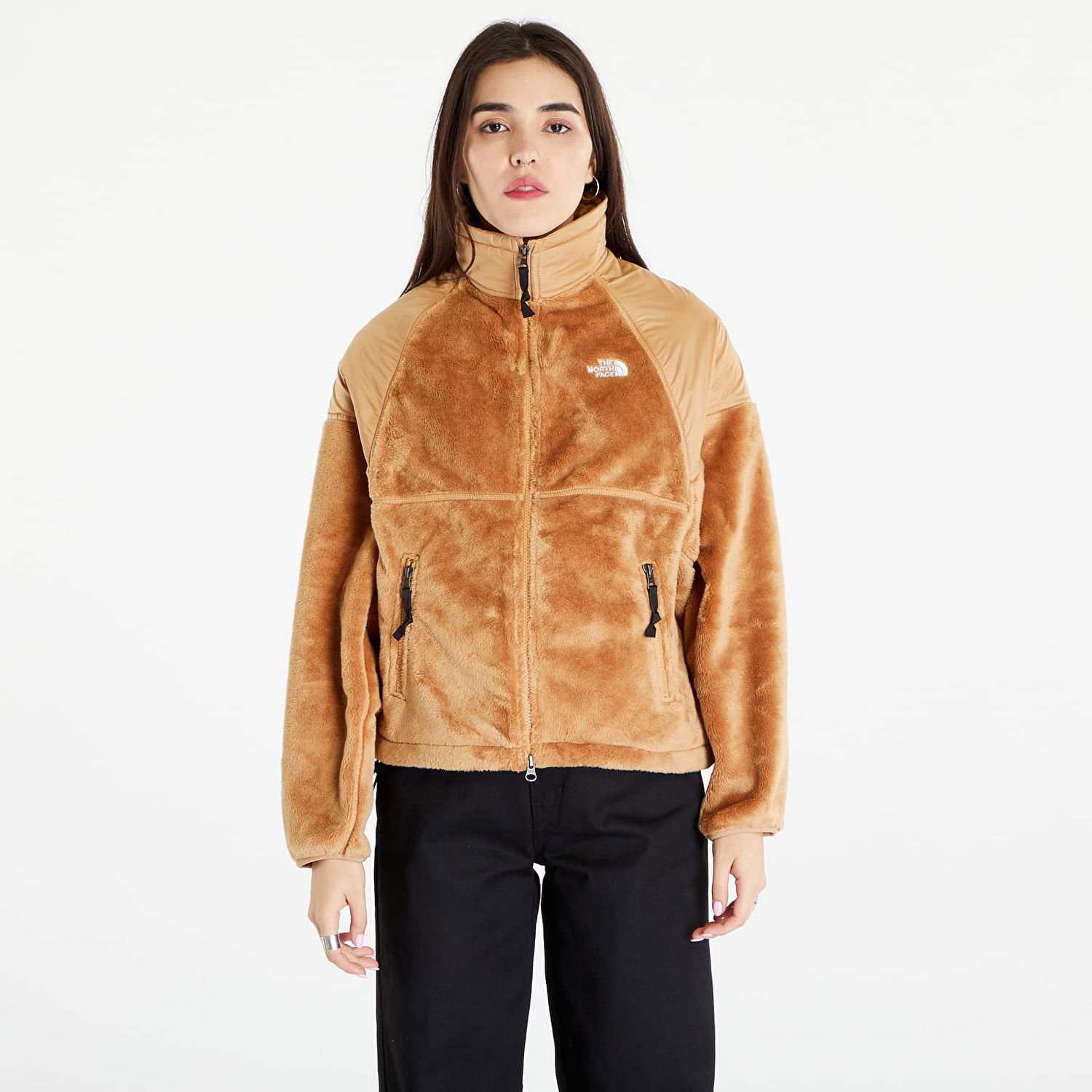 Jacka The North Face Versa Velour Jacket "Almond Butter" Orange | NF0A84F8I0J1, 0
