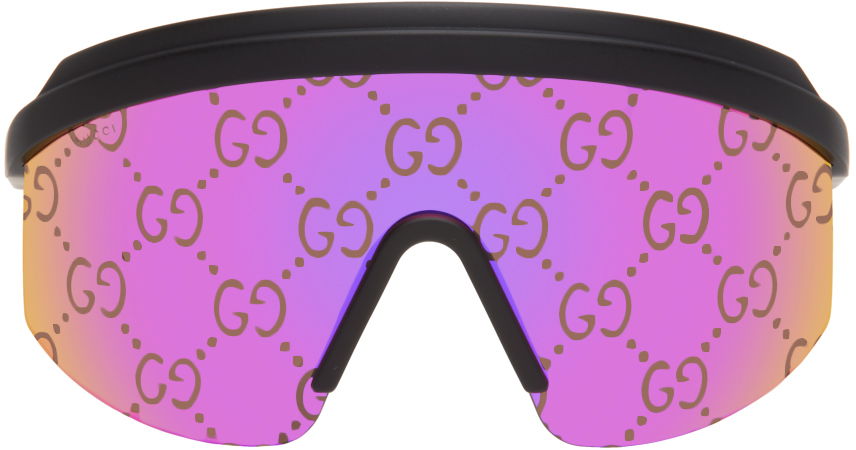 Flexstyle Gucci Mask Frame Sunglasses Svart | GG1477S-004, 0