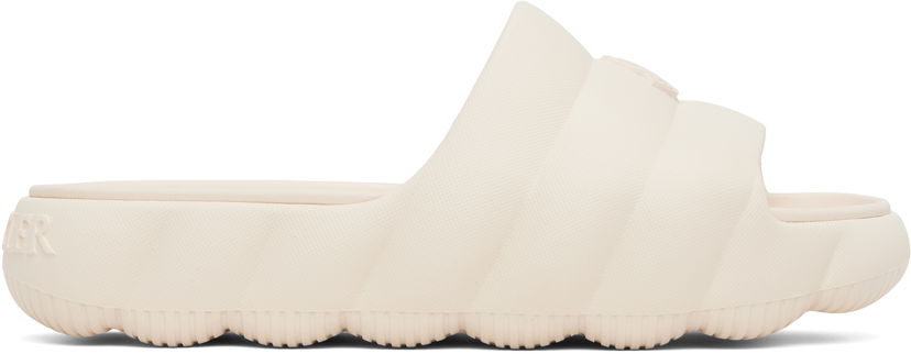 Jacka Moncler Moncler Lilo Quilted EVA Slides Vit | K109B4C00050M2559