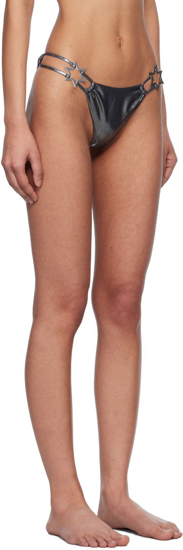 Badkläder MISBHV MISBHV Hollywood Bikini Bottom Grå | 250W603, 1