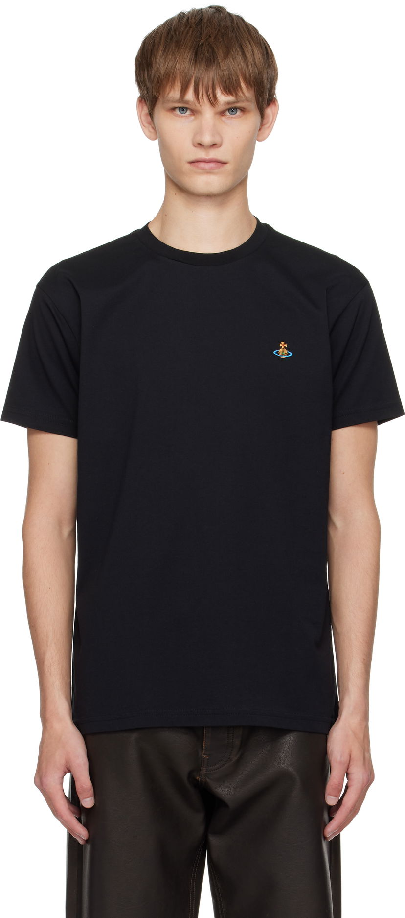 T-shirt Vivienne Westwood Vivienne Westwood Classic Orb T-Shirt Svart | 3G010013-J001M-