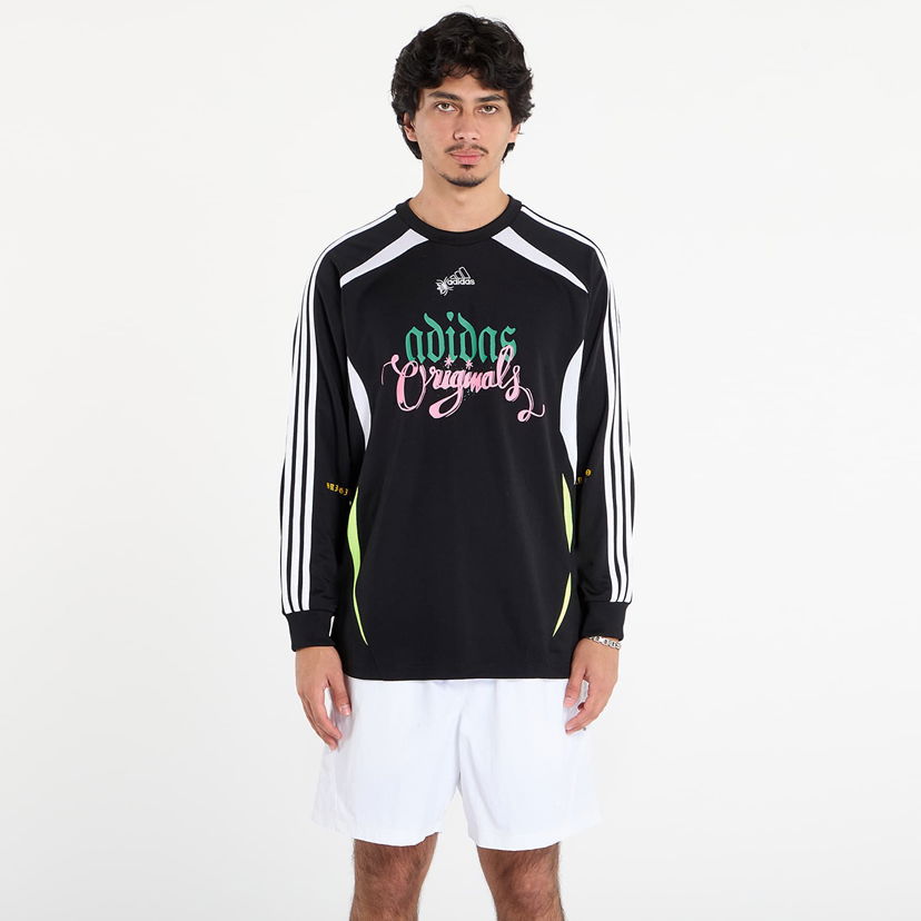 T-shirt adidas Originals Spiders Goalkeeper Loose Long-Sleeve Top Svart | JW0201