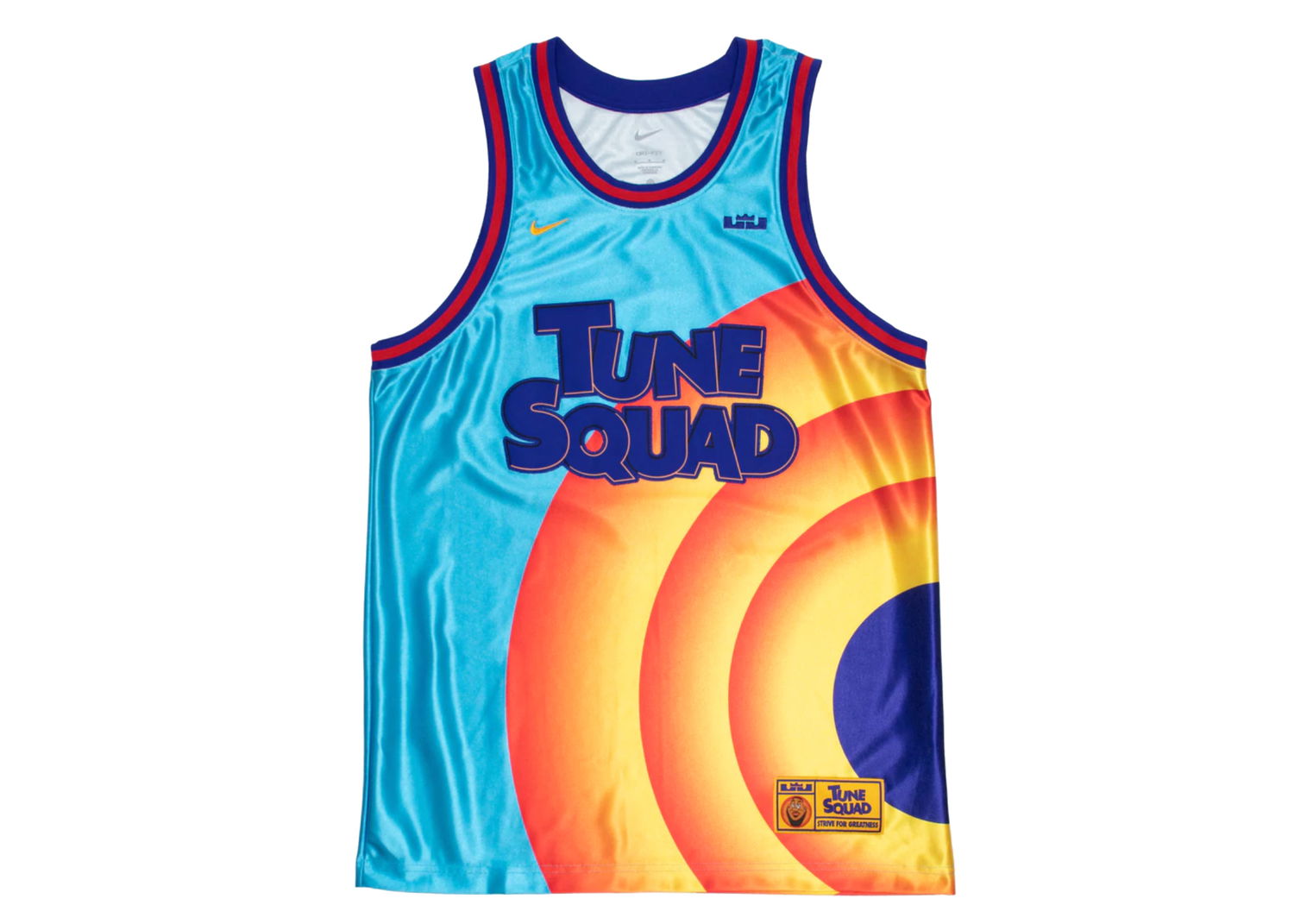Jersey Nike LeBron x Space Jam Tune Squad Jersey Light Blue Fury Flerfärgad | DJ3864-434, 0