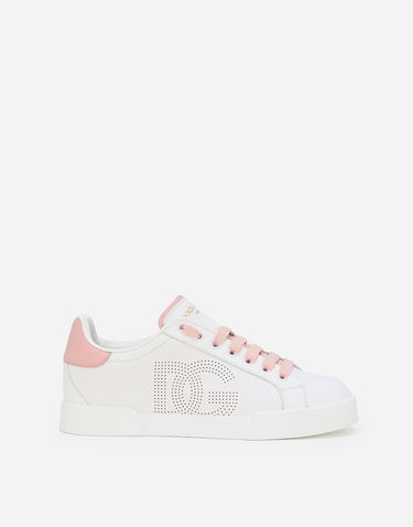Sneakers och skor Dolce & Gabbana Dolce & Gabbana Portofino Calfskin Vit | CK2277AV06687587, 0