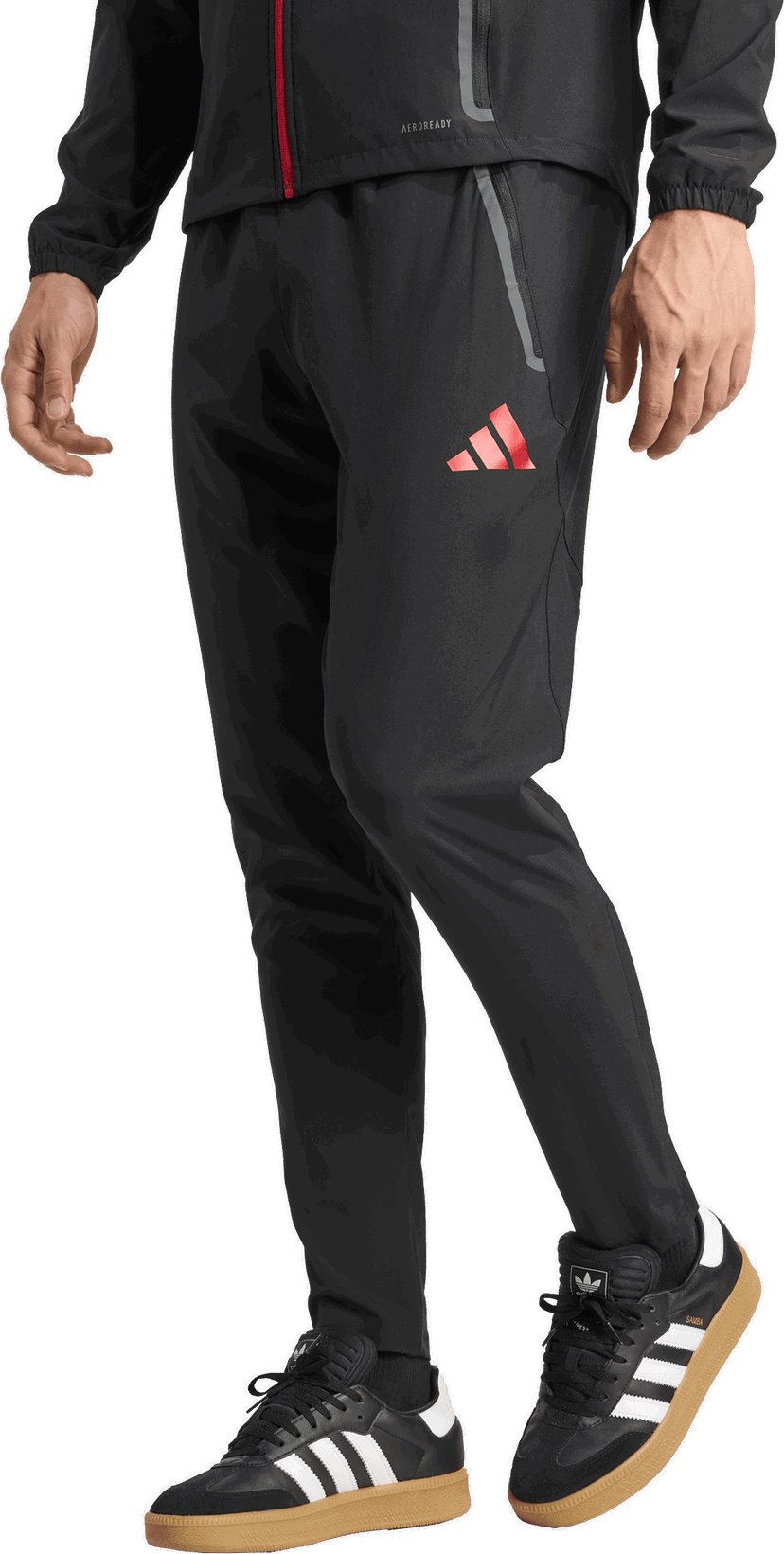 Träningsbyxor adidas Originals Liverpool FC Tiro25 Competition Vis Tech Track Pants Svart | jz5557