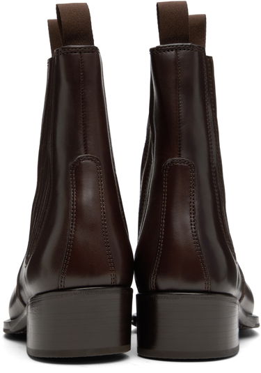 Kläder LEMAIRE Lemaire Leather Chelsea Boots Brun | FO0149 LL0106, 1