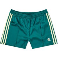 Shorts adidas Originals 3 Stripe Satin Short Collegiate Green Grön | IR6095, 1